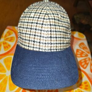 Goodfellow & Co Blue and Brown Hat One Size Fits Most.